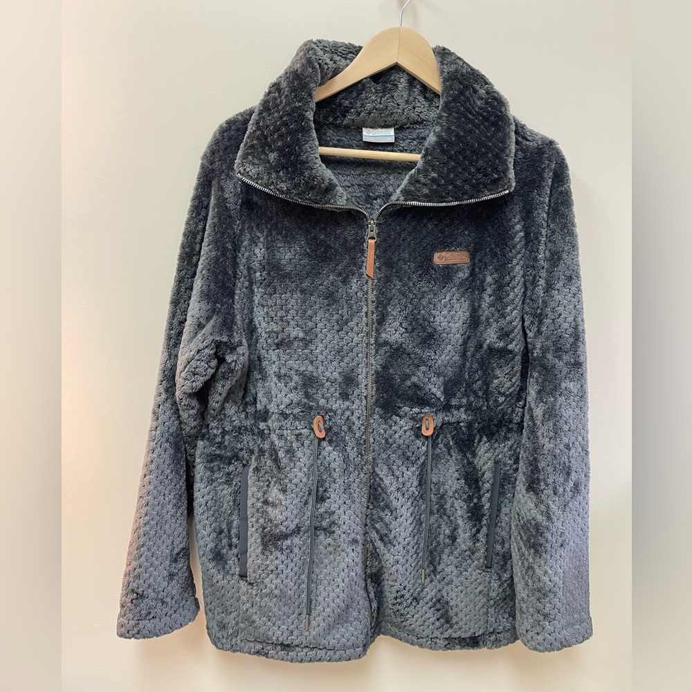 Columbia Gray Teddy Jacket
